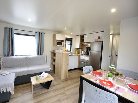 MOBILHOME 6 personnes - PREMIUM 3 chambres - Entre 36 et 40 m²  -10ans