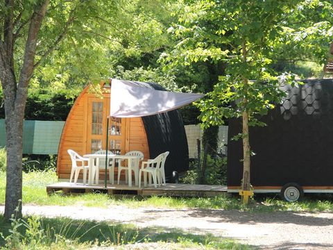 HÉBERGEMENT INSOLITE 6 personnes - DOUBLE POD sans sanitaires
