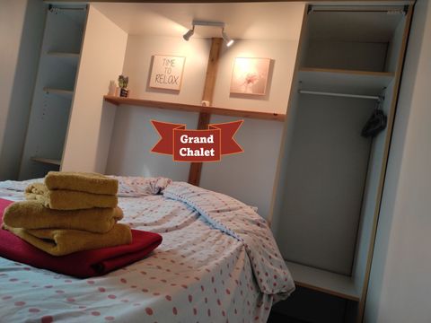 CHALET 5 personnes - Chalet familiale en bois 28m² - 2 chambres Type 2