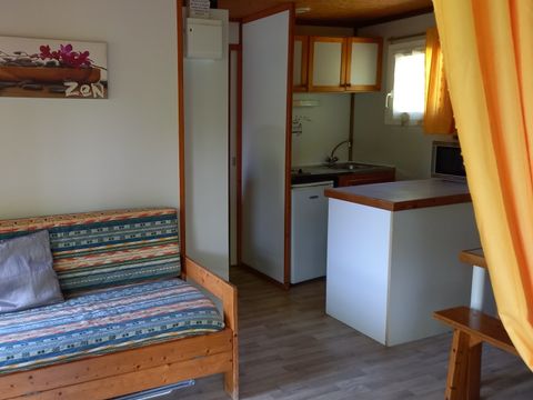 CHALET 5 personnes - Chalet familiale en bois 28m² - 2 chambres Type 2