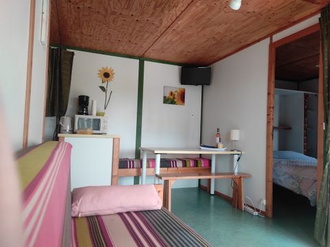 CHALET 5 personnes - Chalet familiale en bois 28m² - 2 chambres Type 2