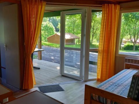 CHALET 5 personnes - Chalet familiale en bois 28m² - 2 chambres Type 2