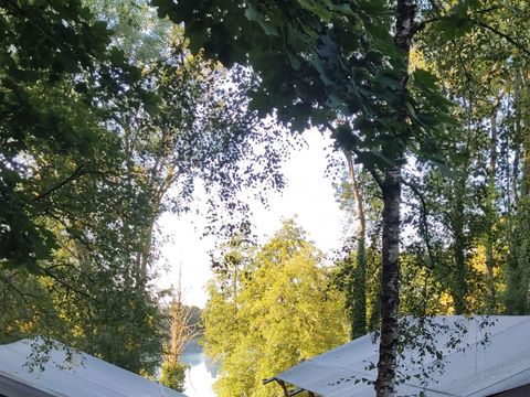 Tente en toile et en bois 6 personnes - Tente safari de luxe