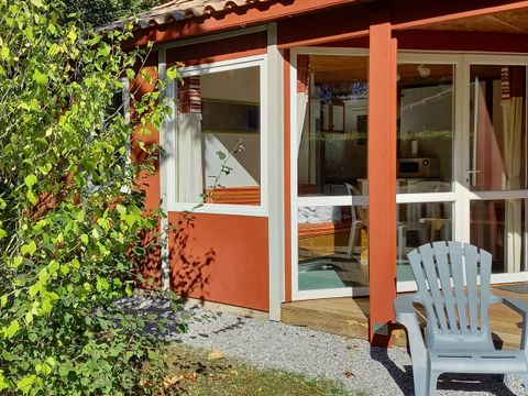 CHALET 6 personnes - Chalet familial en bois 28m² avec vue sur le lac