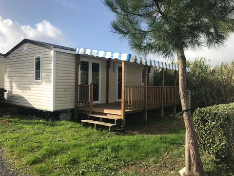 MOBILHOME 4 personnes - PREMIUM - 32m² - 2 chambres + terrasse