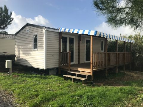 MOBILHOME 4 personnes - PREMIUM - 32m² - 2 chambres + terrasse