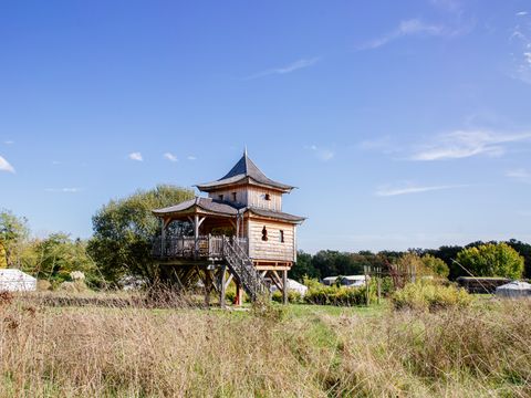 Hébergement 2 personnes - Cabane - Temple perché avec spa