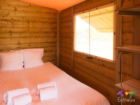 Tente en toile et en bois 2 personnes - Tente Safari
