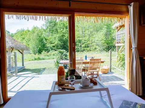 Hébergement 2 personnes - Cabane indonésienne avec spa