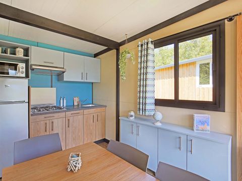 CHALET 5 personnes - Chalet Scandinave - 25m² - terrasse couverte 12m²