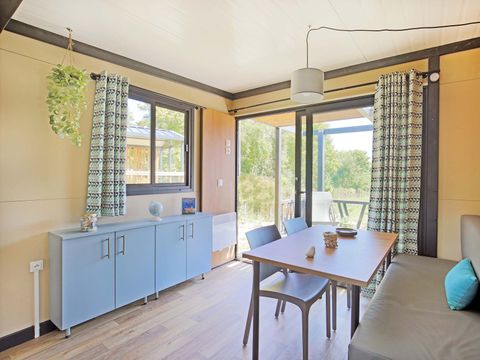 CHALET 5 personnes - Chalet Scandinave - 25m² - terrasse couverte 12m²