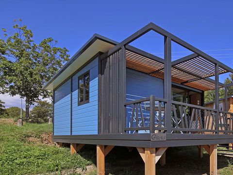 CHALET 5 personnes - Chalet Scandinave - 25m² - terrasse couverte 12m²