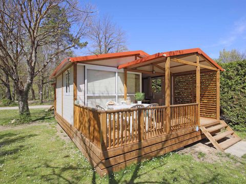 CHALET 5 personnes - Chalet Morea- 25m² - Vue Lac - terrasse couverte 12m²
