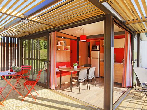 CHALET 5 personnes - Chalet Mont Grêle - terrasse en L - 2 chambres