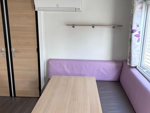 MOBILHOME 5 personnes - Premium - 2 chambres (Maxi 4 adultes + 1 enfant) option clim