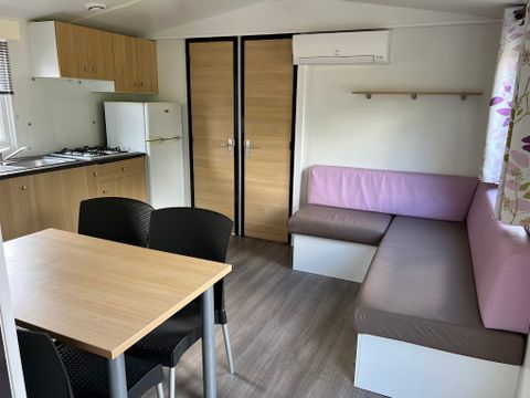 MOBILHOME 5 personnes - Premium - 2 chambres (Maxi 4 adultes + 1 enfant) option clim