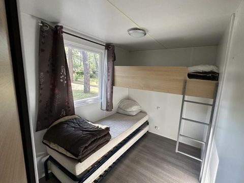 MOBILHOME 5 personnes - Premium - 2 chambres (Maxi 4 adultes + 1 enfant) option clim