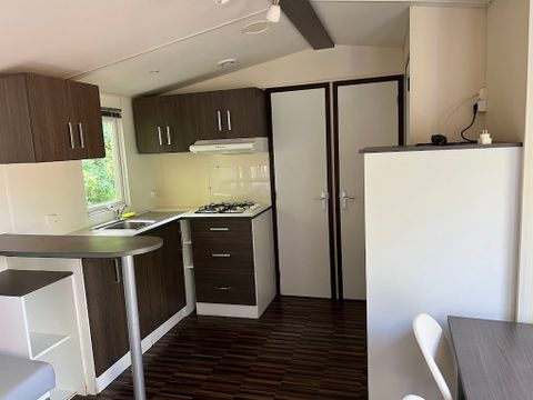 Mobilhome 7 personnes - Mobil-home Premium - 3 chambres (Maxi 6 adultes + 1 enfant) option clim