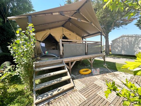TENTE TOILE ET BOIS 5 personnes - Tente Pêcheur 4/5 pers.