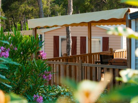 MOBILHOME 5 personnes - Location Mobilhome CONFORT - 2 chambres