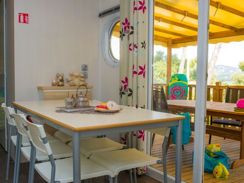 MOBILHOME 8 personnes - Location Mobilhome CONFORT - 3 chambres