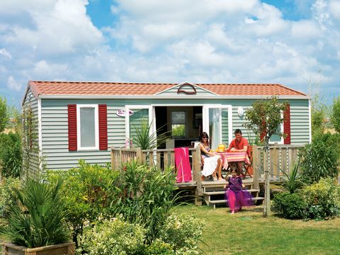 MOBILHOME 4 personnes - BUDGET 2 chambres env. 28 m²