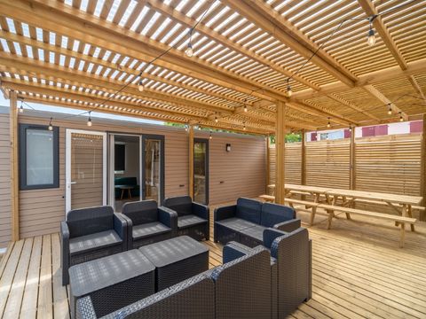 MOBILHOME 10 personnes - TRIBU 5 chambres 65m²