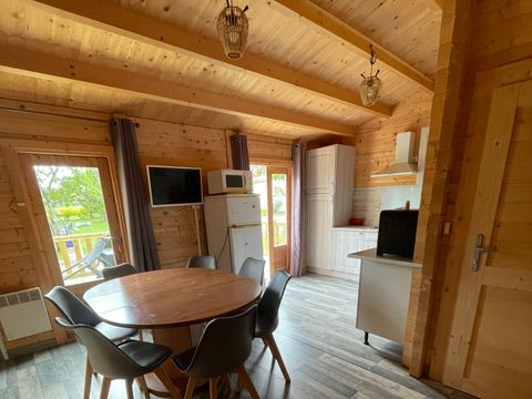 Chalet 7 personnes - chalet 3 chambres 7 couchages : 1lit 160x200; 1lit 140x190 et 3lit 90x190