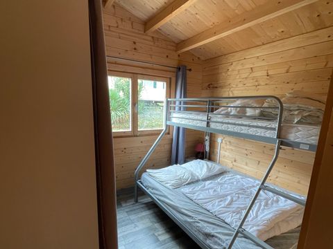 Chalet 7 personnes - chalet 3 chambres 7 couchages : 1lit 160x200; 1lit 140x190 et 3lit 90x190