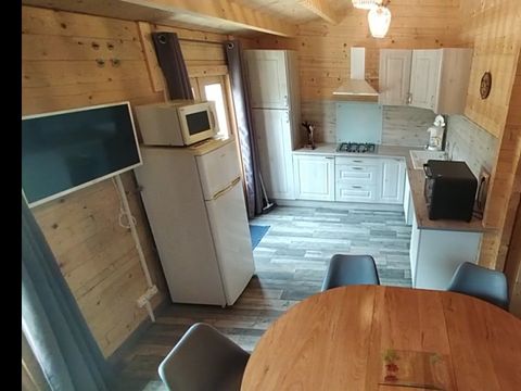 Chalet 7 personnes - chalet 3 chambres 7 couchages : 1lit 160x200; 1lit 140x190 et 3lit 90x190