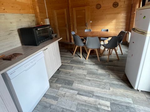 Chalet 7 personnes - chalet 3 chambres 7 couchages : 1lit 160x200; 1lit 140x190 et 3lit 90x190