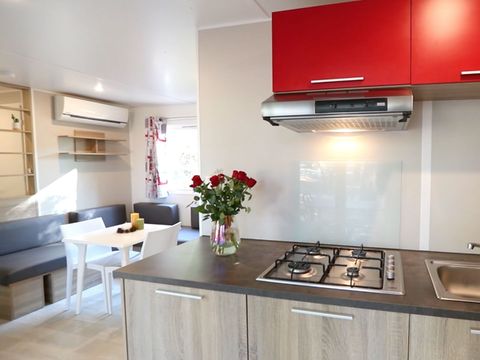 MOBILHOME 6 personnes - GAMME GRAND CONFORT - I Sorti (samedi/samedi) -
