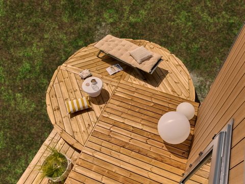 MOBILHOME 2 personnes - Mobil-home Riparia (Gamme Exclusive) - Samedi/Samedi -