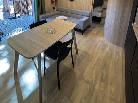 Mobilhome 8 personnes - Mobil-home double Riala avec bain nordique (Gamme Exclusive) - Dimanche/Dimanche