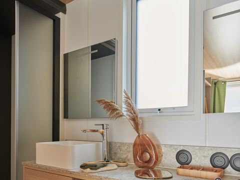 MOBILHOME 8 personnes - Mobil-home double Riala avec bain nordique (Gamme Exclusive) - Dimanche/Dimanche -