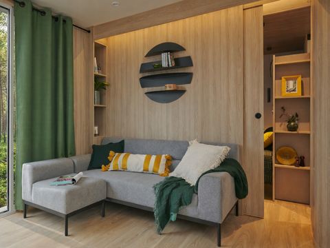 MOBILHOME 8 personnes - Mobil-home double Riala avec bain nordique (Gamme Exclusive) - Dimanche/Dimanche -