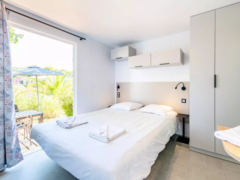 MOBILHOME 4 personnes - Cottage Arcachon 3 Pièces 4 Personnes Climatisé + TV