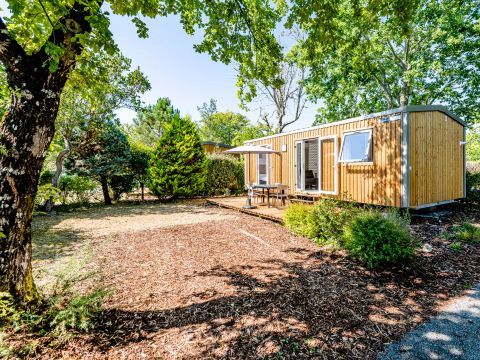 MOBILHOME 4 personnes - Cottage Arcachon 3 Pièces 4 Personnes Climatisé + TV