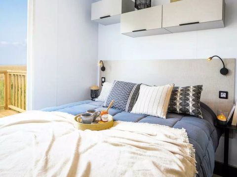 Mobilhome 4 personnes - Cottage Pyla PMR 3 Pièces 4 Personnes Climatisé + TV