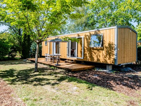 MOBILHOME 6 personnes - Cottage Arcachon 4 Pièces 6 Personnes Climatisé + TV