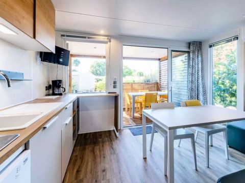 MOBILHOME 4 personnes - Cottage Pyla 3 Pièces 4 Personnes Climatisé + TV