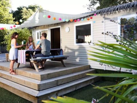 MOBILHOME 4 personnes - Cottage Lodge 3 Pièces 4 Personnes Climatisé + TV