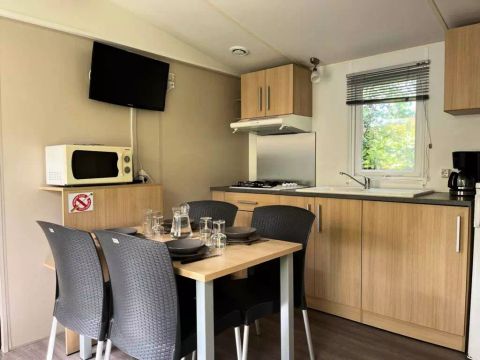 MOBILHOME 4 personnes - Cottage Lodge 3 Pièces 4 Personnes Climatisé + TV