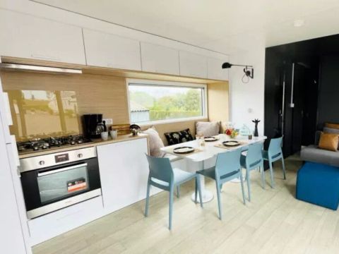 MOBILHOME 6 personnes - Cottage Taos 4 Pièces 6 Personnes Climatisé + TV