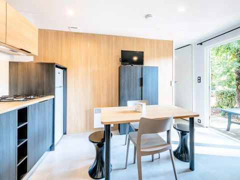 MOBILHOME 4 personnes - Cottage Arcachon 3 Pièces 4 Personnes Climatisé + TV 2sdb