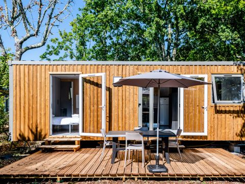 MOBILHOME 4 personnes - Cottage Arcachon 3 Pièces 4 Personnes Climatisé + TV 2sdb