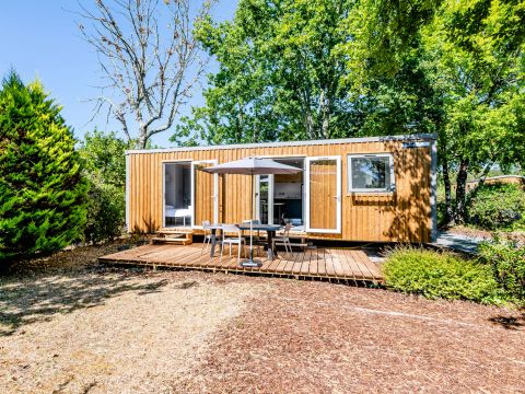 MOBILHOME 4 personnes - Cottage Arcachon 3 Pièces 4 Personnes Climatisé + TV 2sdb