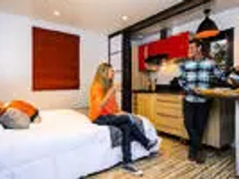 Mobilhome 2 personnes - Cottage Pagode 2 Pièces 2 Personnes Climatisé + TV