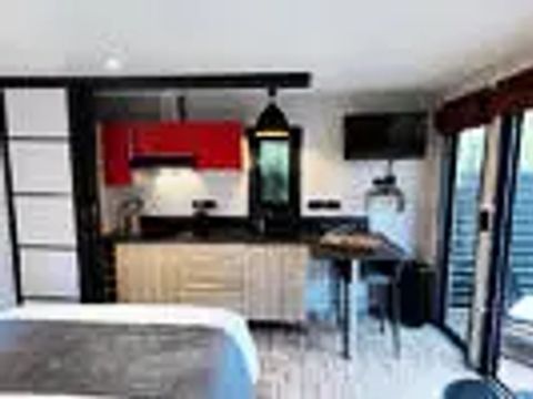 Mobilhome 2 personnes - Cottage Pagode 2 Pièces 2 Personnes Climatisé + TV