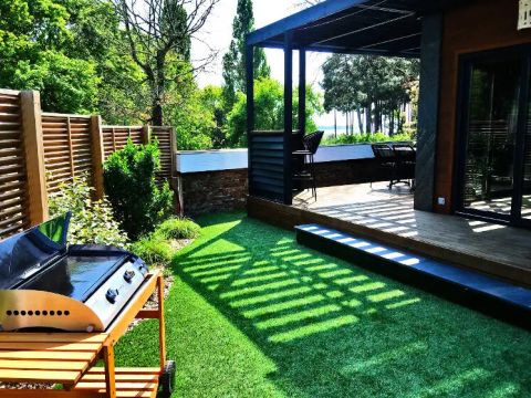Mobilhome 4 personnes - Cottage Pagode 3 Pièces 4 Personnes Climatisé + TV